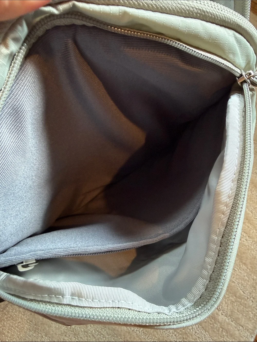 The North Face Women’s Borealis Backpack - Sage Green with Brown Accents